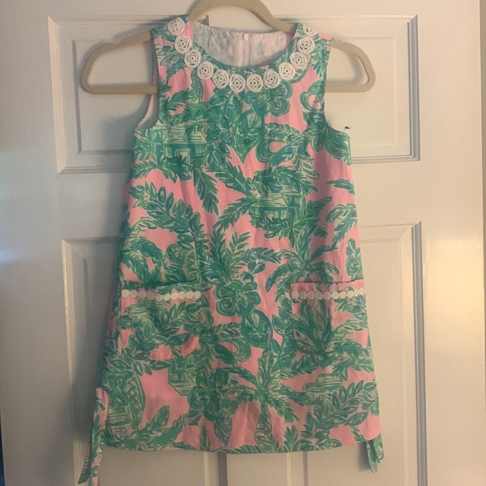 Lilly Pulitzer Girl’s Size 7 Little Classic Shift Dress
